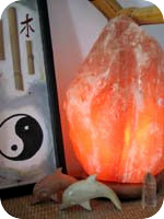 la lampe en sel de l'Himalaya